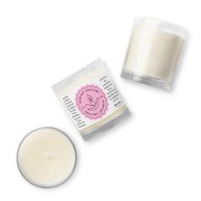 Load image into Gallery viewer, Blow Out the Flame GRIEF BODY glass jar soy wax candle unscented