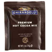 Load image into Gallery viewer, Food Hot Cocoa Single Serve Packet by Ghirardelli 1.5 Ounce Decadent