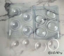 Load image into Gallery viewer, NEW! 2.36" 4-Cavity 3-Part Hot Cocoa Bomb Mold by BWB 60mm