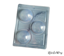 Load image into Gallery viewer, NEW! 2.75" 3-Cavity 3-Part Hot Cocoa Bomb Mold by BWB 70mm