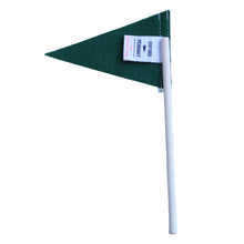 Load image into Gallery viewer, Pennant Go Adventuring Forest Green Mini Felt Pennant FLAG on stick