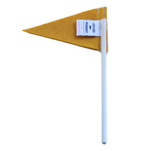 Load image into Gallery viewer, Pennant Yay You Old Gold Mini Felt Pennant FLAG on Stick