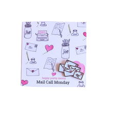 Load image into Gallery viewer, Pin Mail Call Monday Send Love Enamel Pin