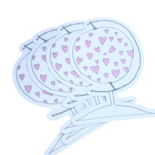 Load image into Gallery viewer, Sticker "Love the World" Globe Vinyl Sticker