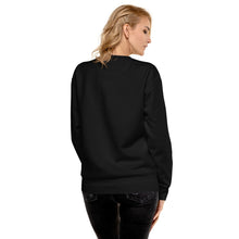 Load image into Gallery viewer, POET Pink Bow Graphic Collegiate Text Premium Sweatshirt
