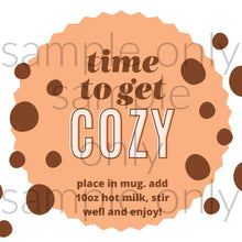 Load image into Gallery viewer, 10 Instant Download Printable Hot Cocoa Bomb Gift Tags, Fall, Halloween, Christmas, Valentines, Holiday, Anytime
