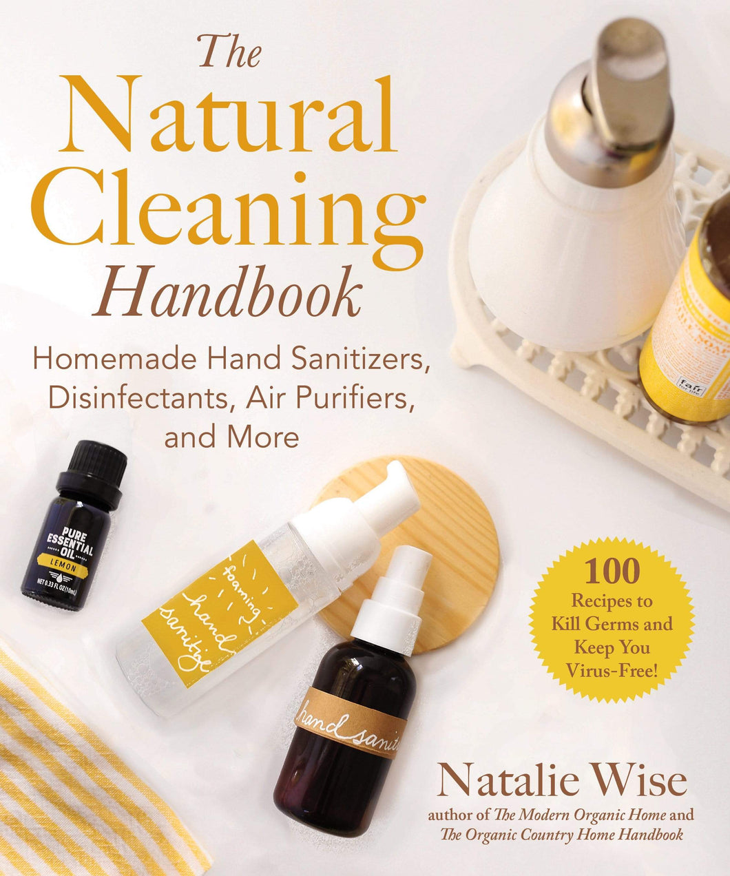 Book The Natural Home Cleaning Handbook by Natalie Wise Paperback Book