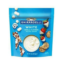 Load image into Gallery viewer, CHOOSE! Ghirardelli Melting Wafers, 10 oz bag Dark, Milk, or White Chocolate Resealable Bag
