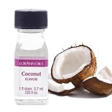 Load image into Gallery viewer, Coconut CHOOSE! Oil-Based Chocolate Flavoring Oils-1oz. dram tiny bottle by LorAnn
