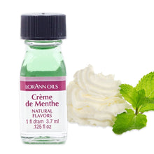 Load image into Gallery viewer, Creme de Menthe CHOOSE! Oil-Based Chocolate Flavoring Oils-1oz. dram tiny bottle by LorAnn
