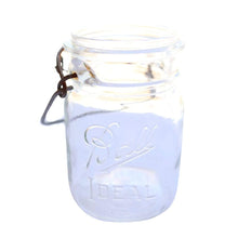 Load image into Gallery viewer, Jar Vintage Clear Ball Ideal Wire Top Jars-Various
