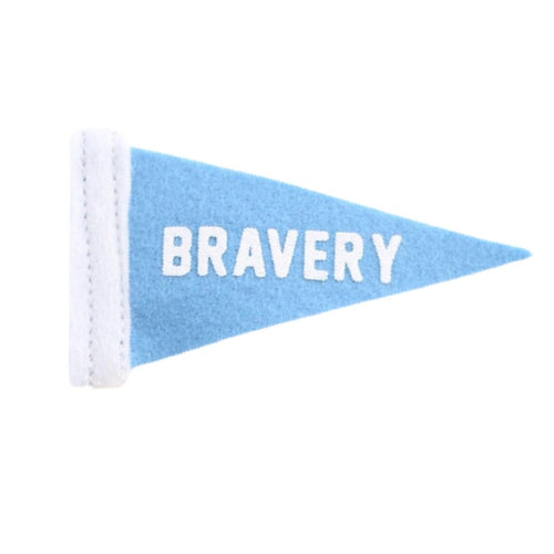 Pennant Out of the Blue Bravery Mini Felt Pennant Banner