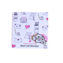 Load image into Gallery viewer, Pin Mail Call Monday Send Love Enamel Pin
