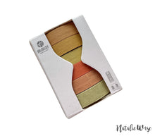 Load image into Gallery viewer, Washi Tape NEW! Sunlit Dunes Japanese Recycled Washi Tape Palette Set

